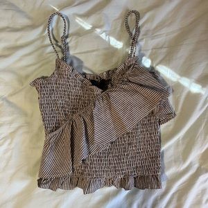 Ruffles tank